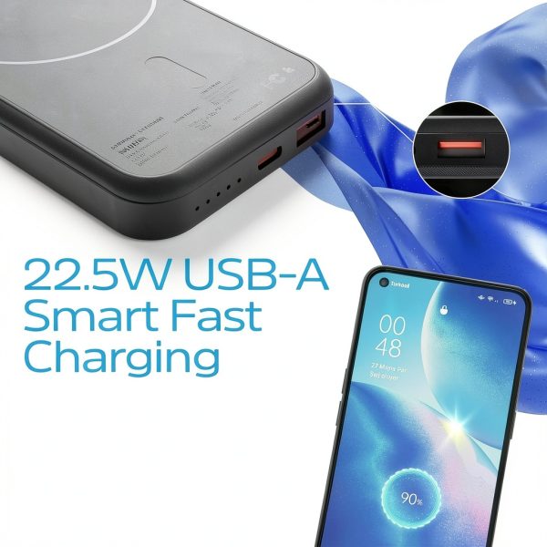 QM10005PQ Magnetic Wireless Power Bank Fast Charging-6