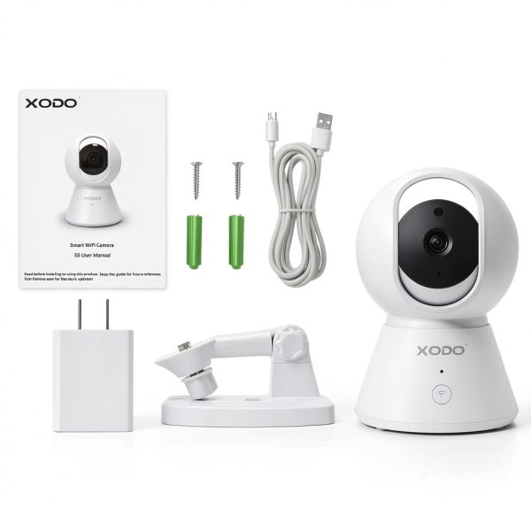 XODO E6 Indoor Wi Fi Security Camera 1080p HD Pan Tilt-10