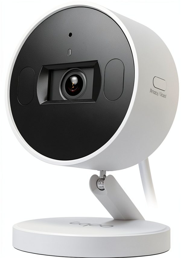 TP Link Tapo Indoor 2K Wi Fi Security Camera Plug In-1