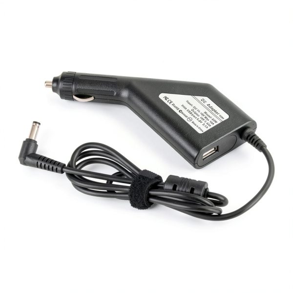 65W Laptop Car Charger Dual Port Universal Fast Charging-2