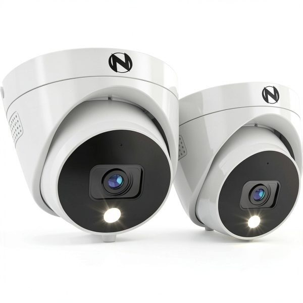 Night Owl 2 Camera Indoor Outdoor Wired 2K Security Dome-0