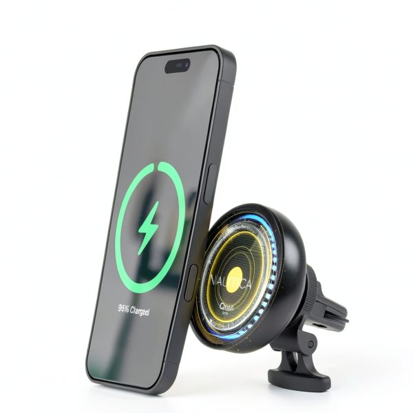 Nautica Turan QMAG Air Wireless Magnetic Car Charger Holder-5