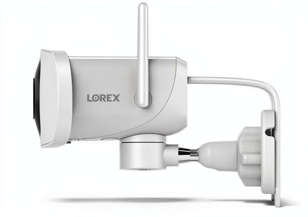 Lorex Connect 2K Floodlight Wi Fi Security Camera White-3