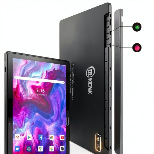 Qukenk 2026 Android 14 Tablet 10.1 Inch 128GB Keyboard-6