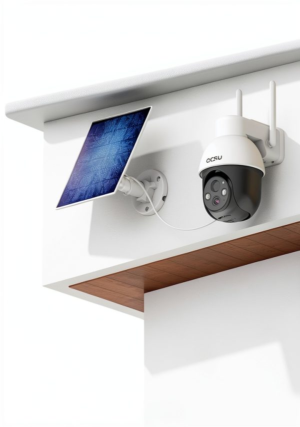 AOSU Solar Camera Security Outdoor 2K Wireless Alexa-3