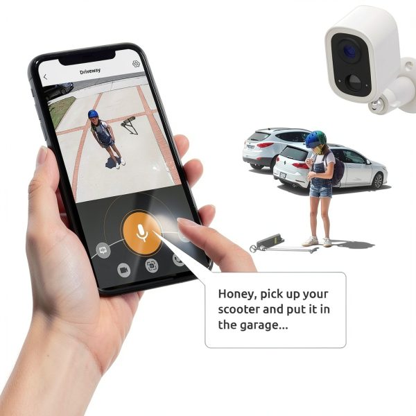Toucan Wireless Security Camera S4 2K Motion Detection-5