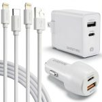 Overtime 38W Fast Charger Kit Dual Port Apple Devices-0