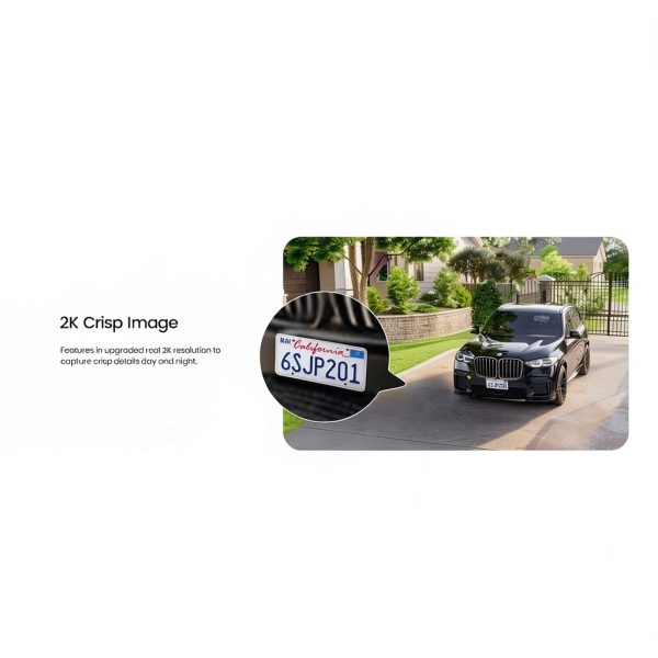 AOSU Solar Security Camera 2K QHD Outdoor Auto Tracking-5