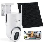 XODO E15 Solar Outdoor Security Camera 2K Pan Tilt-0
