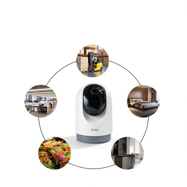 hoco D1 Indoor HD Camera Motion Tracking Two Way Audio-12
