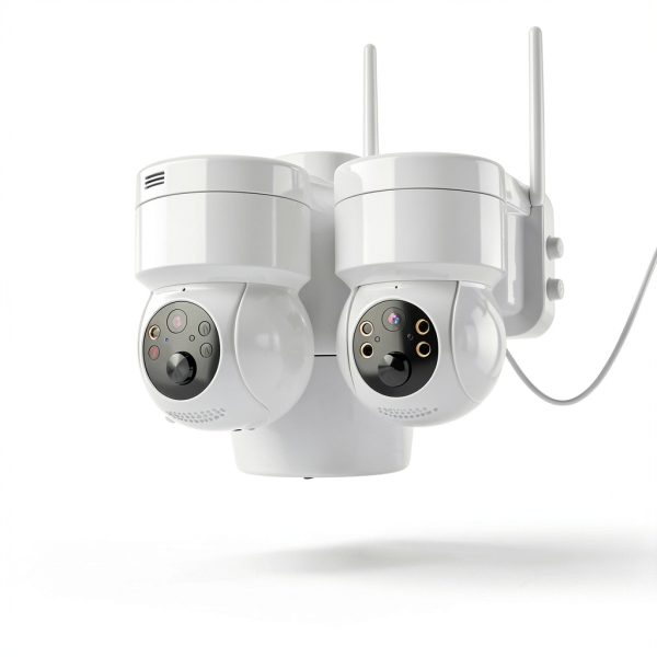 Eco4life Smart WiFi Spotlight Camera 2K HD Outdoor Security-2