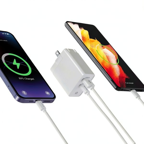 Overtime Fast Charger Kit 38W Wall Car Charger USB C Cables-1