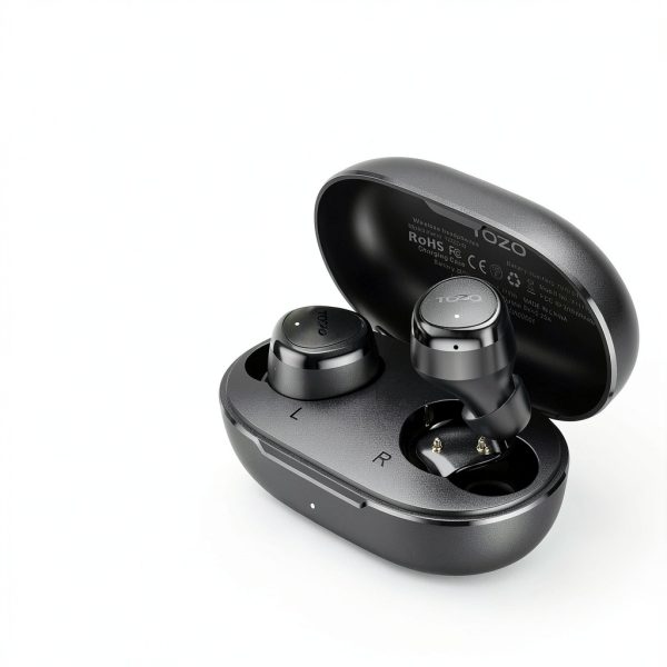 TOZO E1 Wireless Earbuds Lightweight Comfortable Bluetooth-5