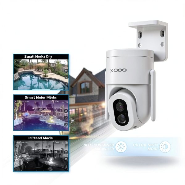 XODO E15 Solar Outdoor Security Camera 2K Pan Tilt-10