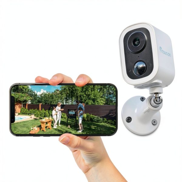 Toucan Wireless Security Camera S4 2K Motion Detection-1