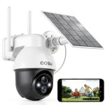 AOSU Solar Camera Security Outdoor 2K Wireless Alexa-0