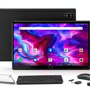 Qukenk 2026 Android 14 Tablet 10.1 Inch 128GB Keyboard-0