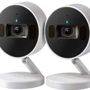TP Link Tapo Indoor 2K Wi Fi Security Camera Plug In-0