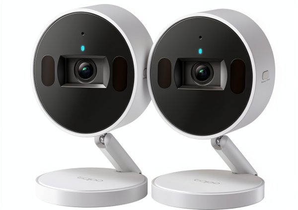 TP Link Tapo Indoor 2K Wi Fi Security Camera Plug In-0