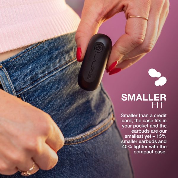 JLab GO Air POP True Wireless Earbuds Long Battery Life-6