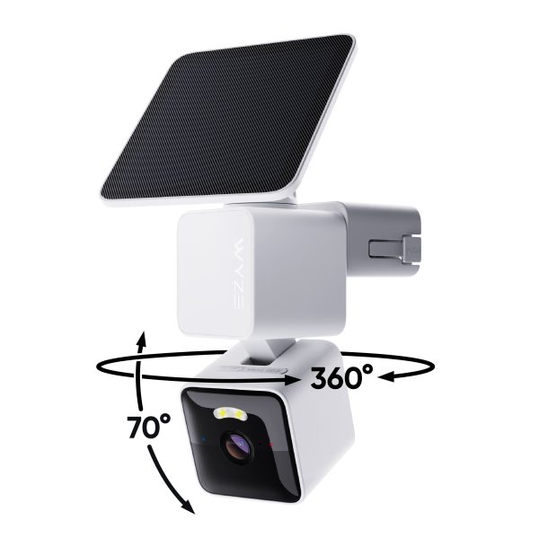 Wyze Solar Cam Pan Outdoor Security Camera AI Tracking-0