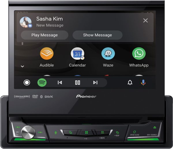 Pioneer 7 Inch Motorized Android Auto Apple CarPlay Receiver-8