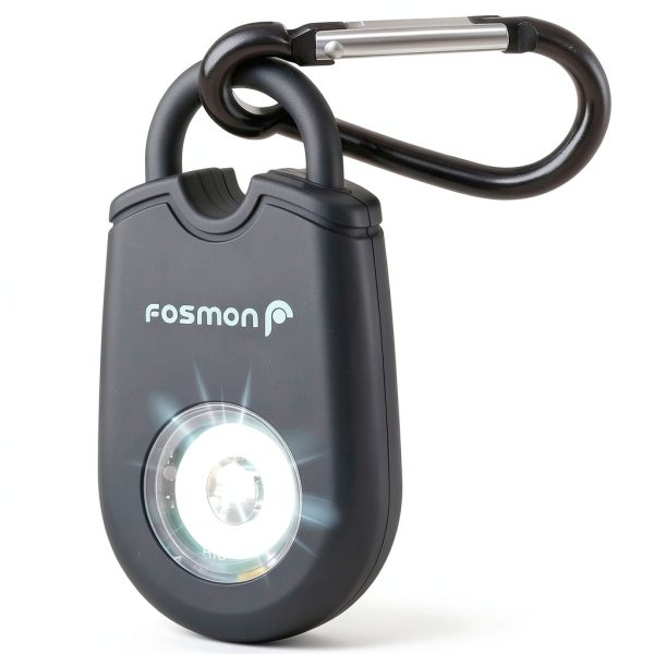 Fosmon Personal Alarm 130dB Waterproof Self Defense Keychain-1