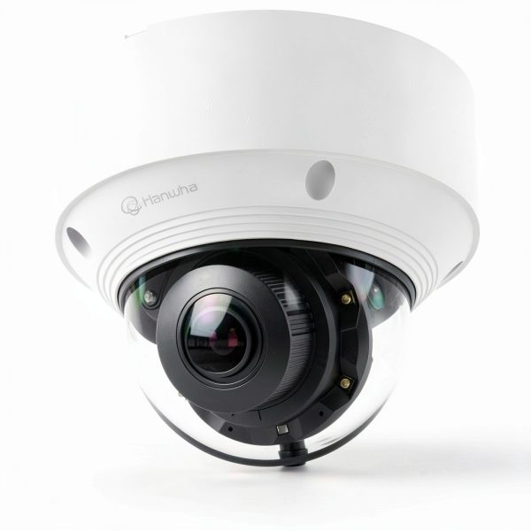 Hanwha QNV C8083R 5MP Outdoor Network Camera Dome White-2