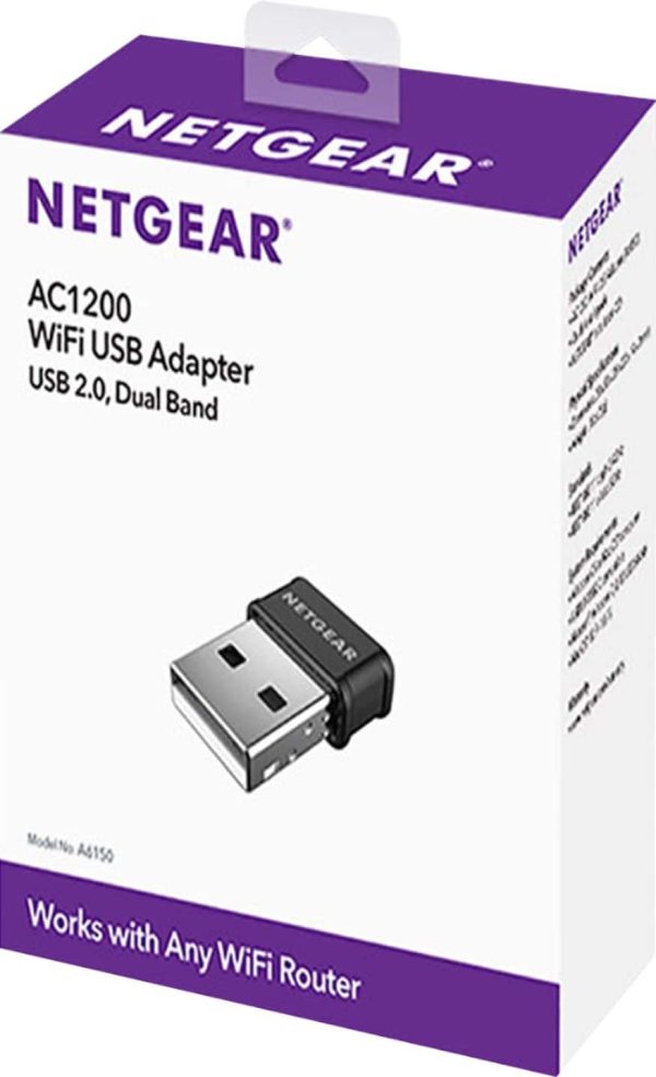 NETGEAR Wireless USB Adapter Dual Band AC Technology-1
