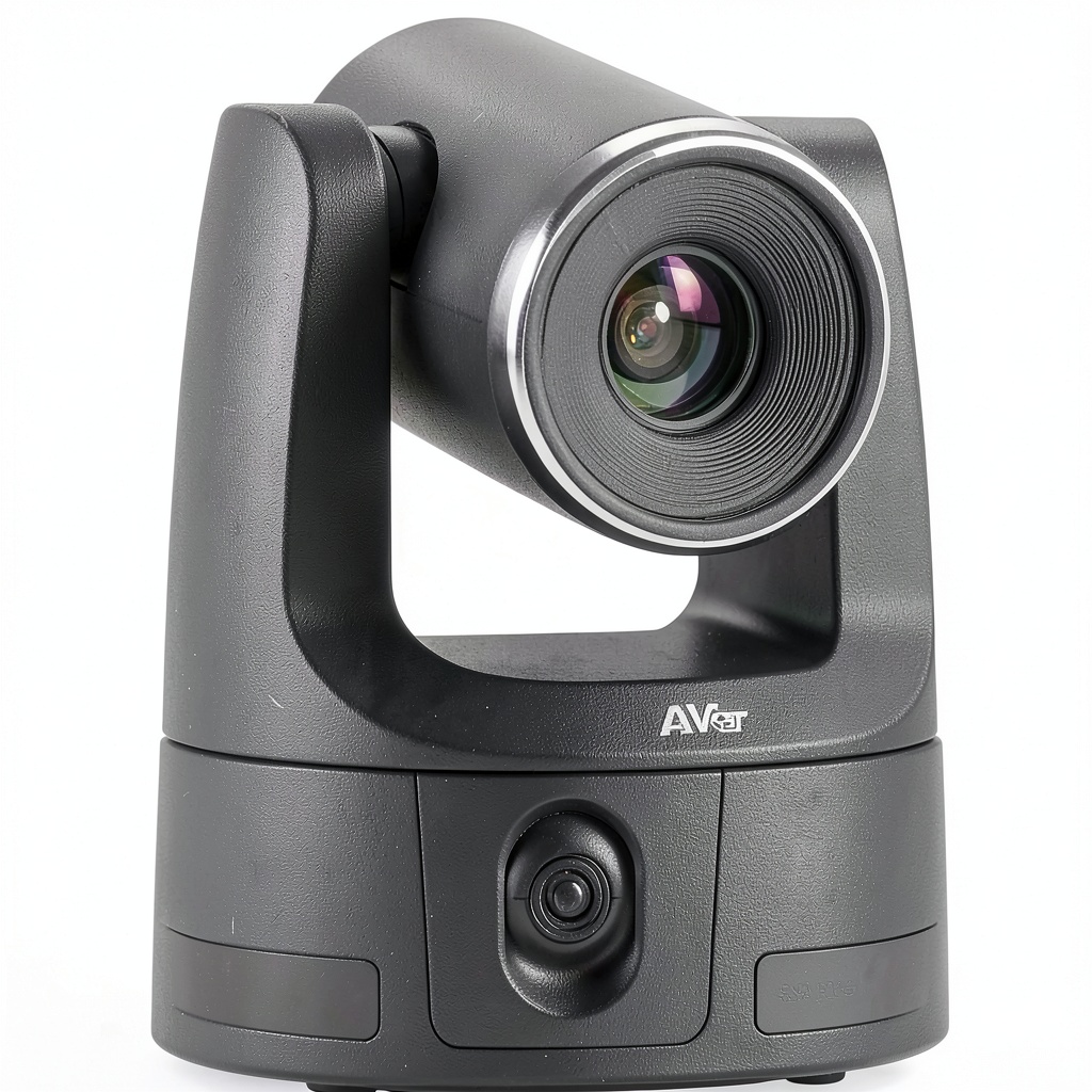 Installing AVer TR535N 4K NDI Dual Lens Auto Tracking Camera on a conference room ceiling mount