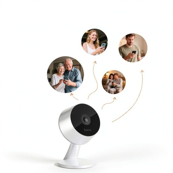 hoco D3 Indoor HD Camera Auto Motion Tracking Home Security-7