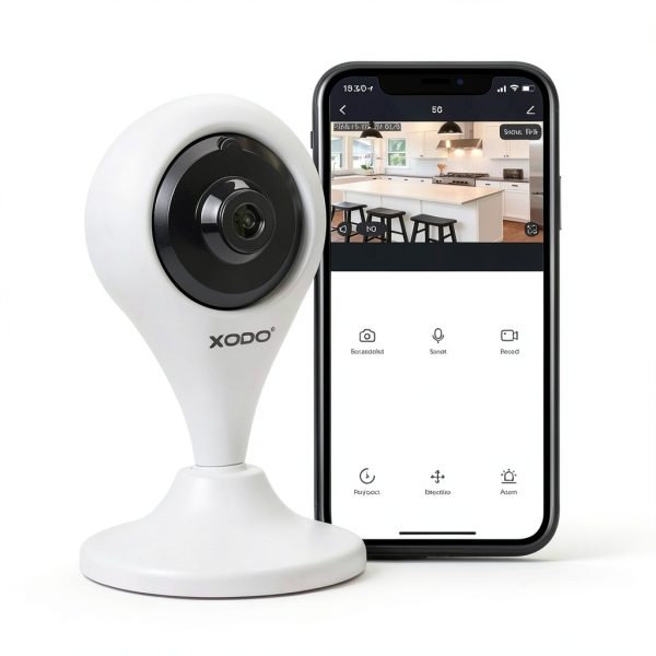 XODO E4 Smart Wireless Security Camera Indoor 1080p HD-0
