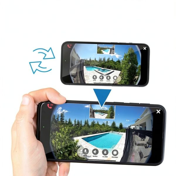 SwamCam Pool Alarm AI Human Detection Certified Safety-3