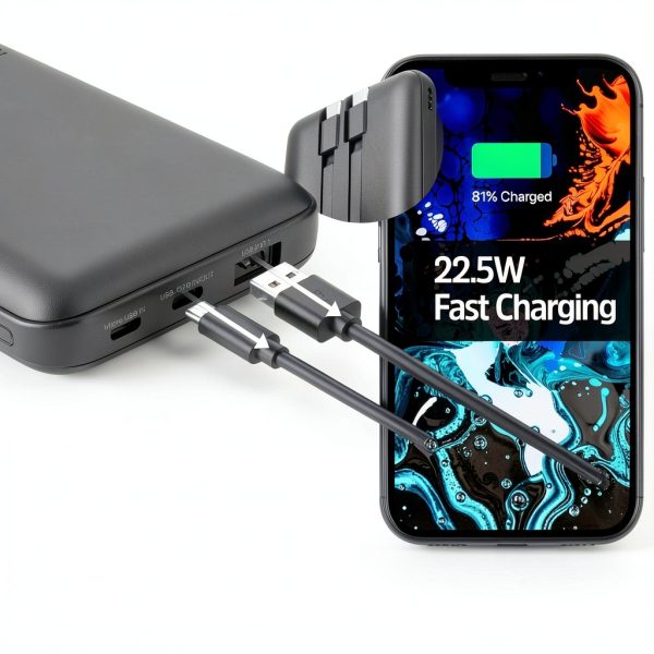 Energizer Power Bank 10000mAh Dual Built-in Cables Fast-3
