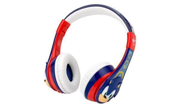 eKids Sonic Bluetooth Headphones for Kids Wireless Safe-1