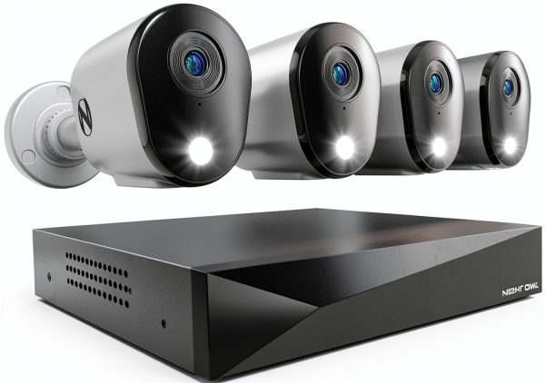 Night Owl 12 Channel 4 Camera Wired 2K Security System-0