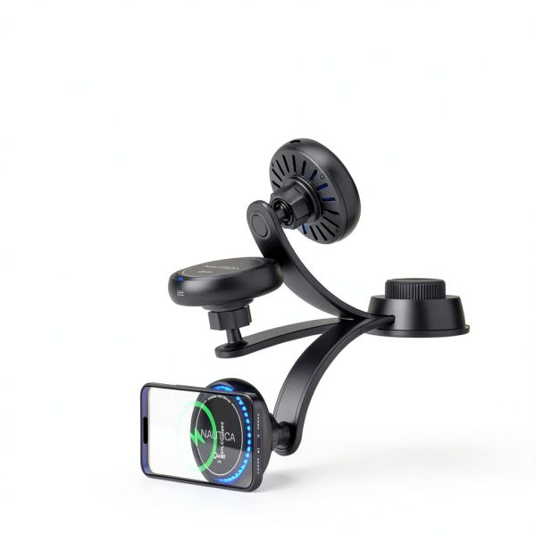 Nautica Turan QMAG Air Wireless Magnetic Car Charger Holder-7