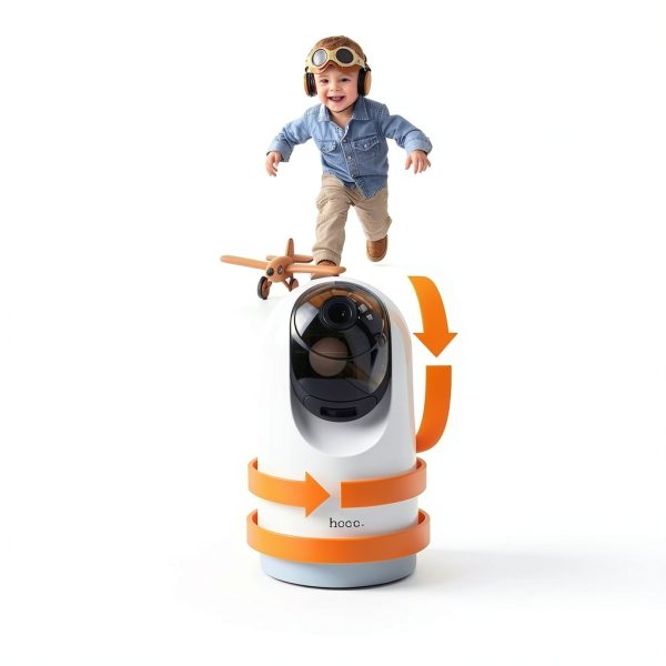 hoco D1 Indoor HD Camera Motion Tracking Two Way Audio-5