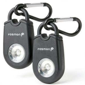 Fosmon Personal Alarm 130dB Waterproof Self Defense Keychain-0