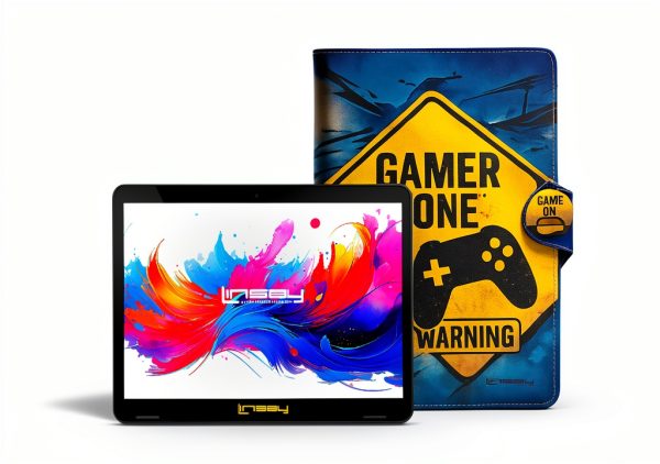 LINSAY 10.1 Inch Android 15 Tablet 256GB SSD Octa Core-4