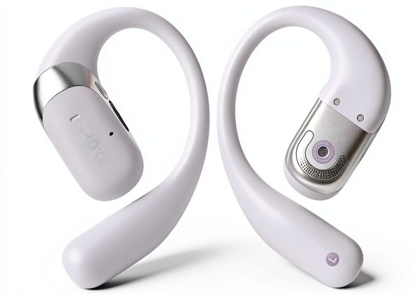 Shokz OpenFit 2+ Open Ear Wireless Earbuds Black Gray Purple-1