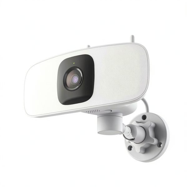 Lorex Connect 2K Floodlight Wi Fi Security Camera White-0