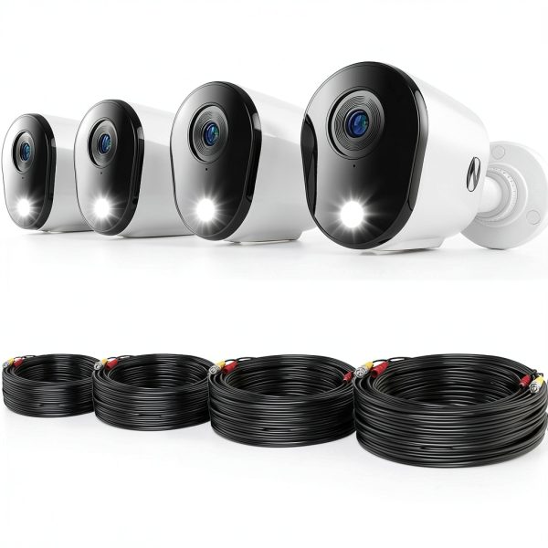 Night Owl 4 Camera Wired 4K Security Cameras Indoor Outdoor-3