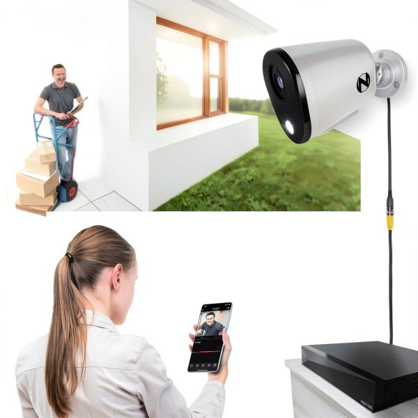 Night Owl 12 Channel 4 Camera Wired 2K Security System-5