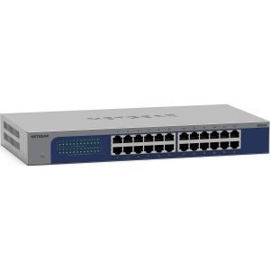NETGEAR 24 Port Gigabit Ethernet Switch Plug Play Fanless-0