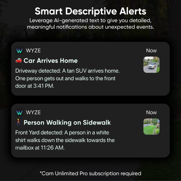 Wyze Solar Cam Pan Outdoor Security Camera AI Tracking-11