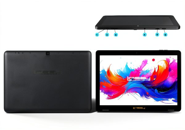 LINSAY 10.1 Inch Android 15 Tablet 256GB SSD Octa Core-3