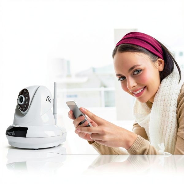 SereneLife Indoor Wireless IP Camera HD720p Motion Detection-3