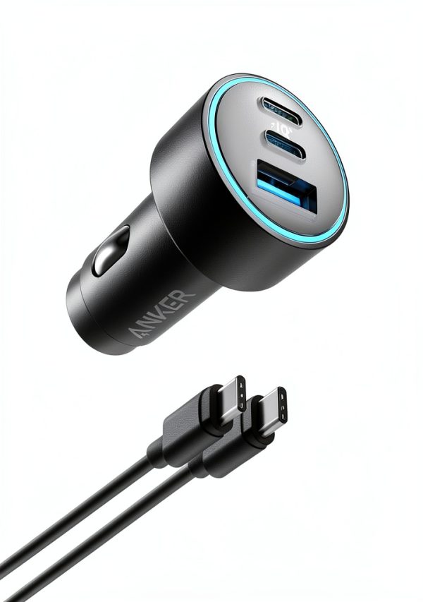 Anker 67W Car Charger Compact Fast Charging Multiple Devices-0