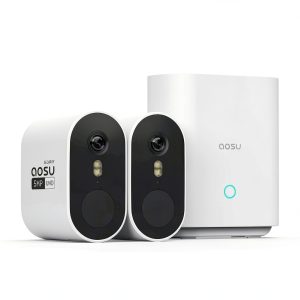 AOSU 5MP Wireless Security Camera System Outdoor Home-0